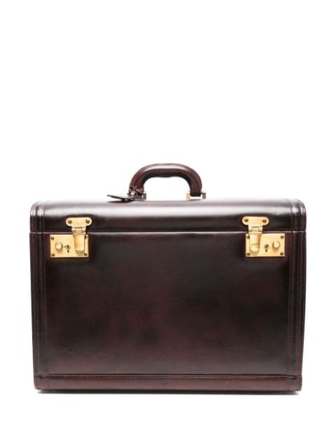 Céline Pre-Owned 1980s leather partitioned trunk