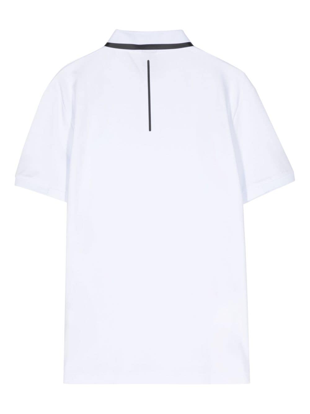 Hackett Poloshirt met logoprint Wit