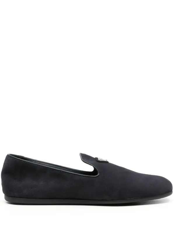 Prada Su de Slippers Met Logo Farfetch