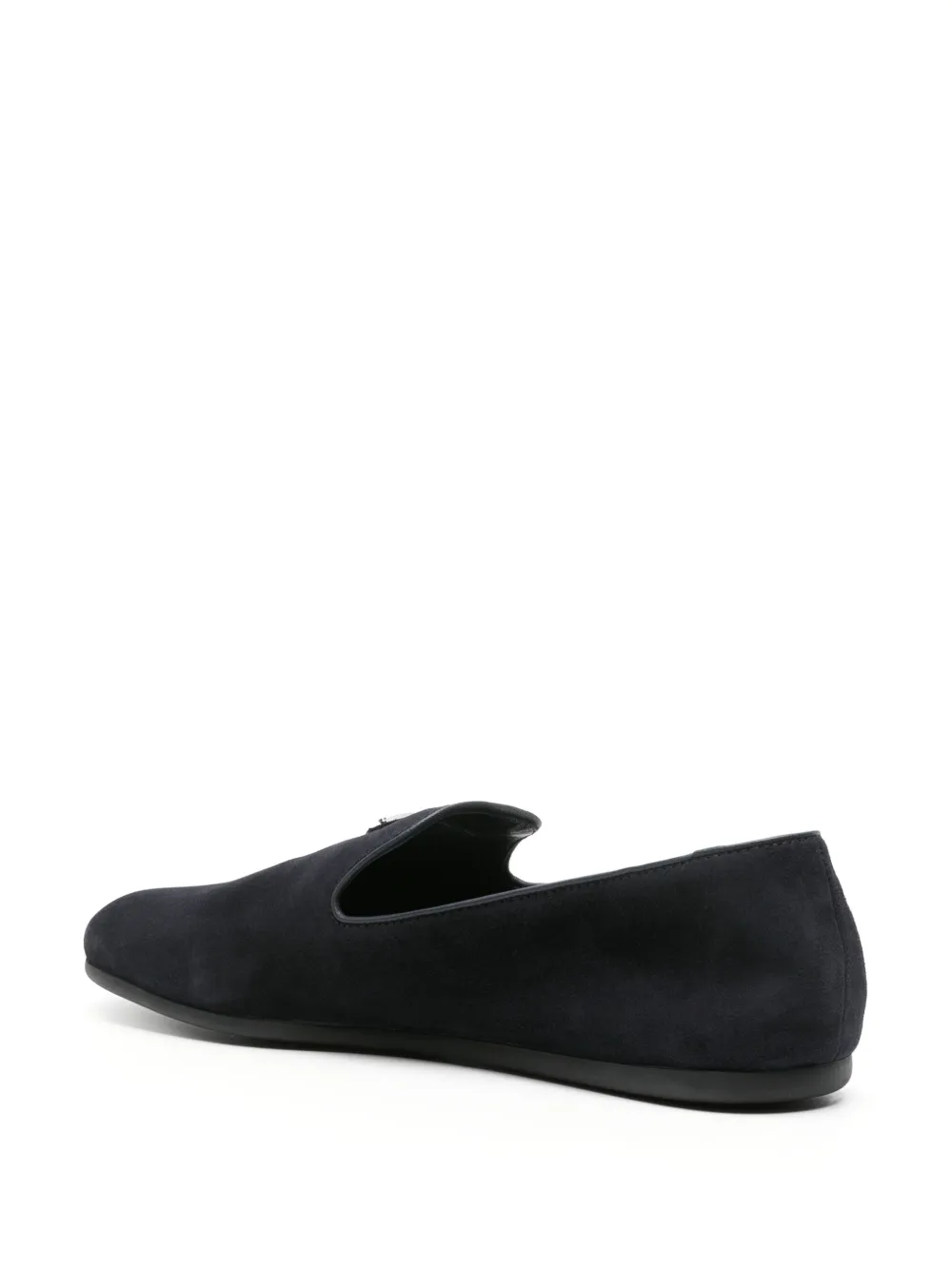 Prada Loafer aus Wildleder mit Logo | Loafer | Image 3