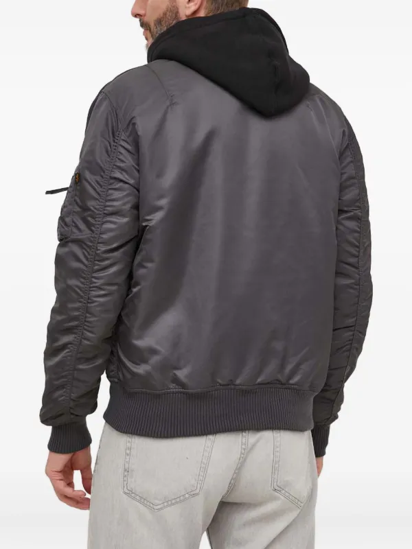 Alpha Industries MA-1 VF 59 Vintage Bomber Jacket | Grey | FARFETCH ZA
