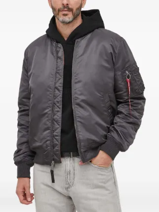Alpha Industries Jaqueta Bomber MA-1 VF 59 | Cinza | FARFETCH BR