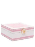 Versace Barocco-print jewellery box (15cm x 15cm) - Pink