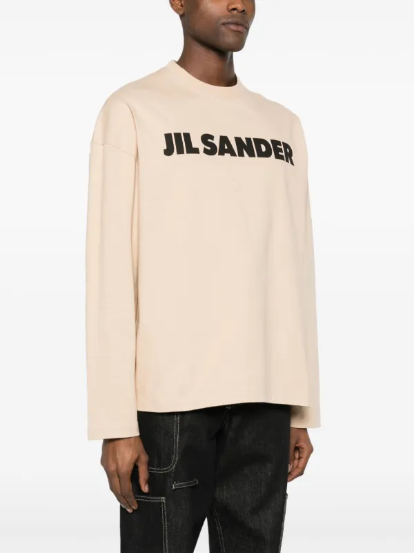 Jil Sander Tシャツ 1枚 Jil Sander logo-print T-shirt | Black | FARFETCH