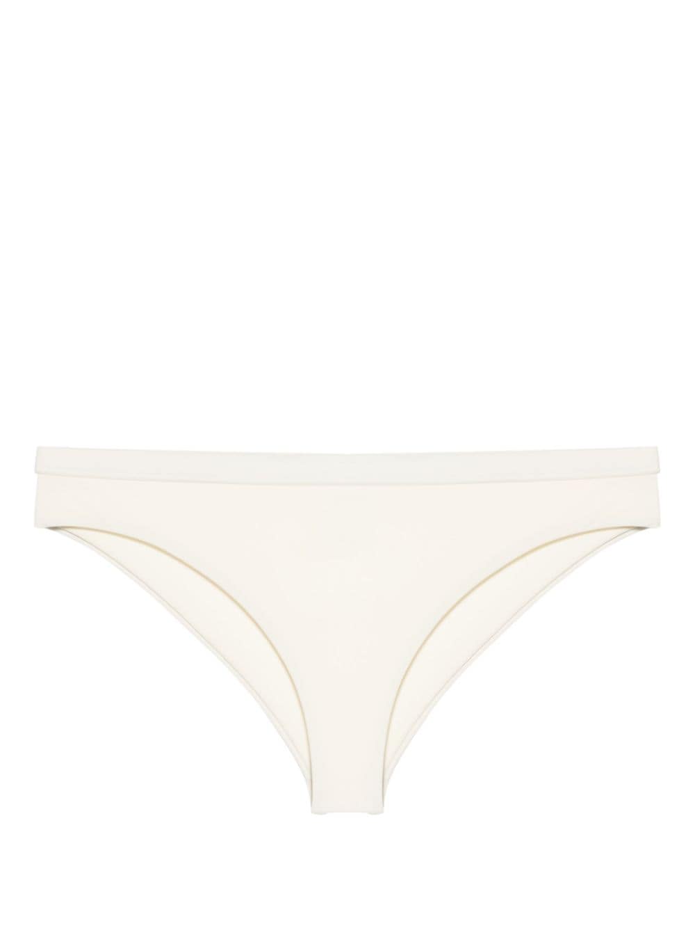Jil Sander Classic Bikini Bottoms In White