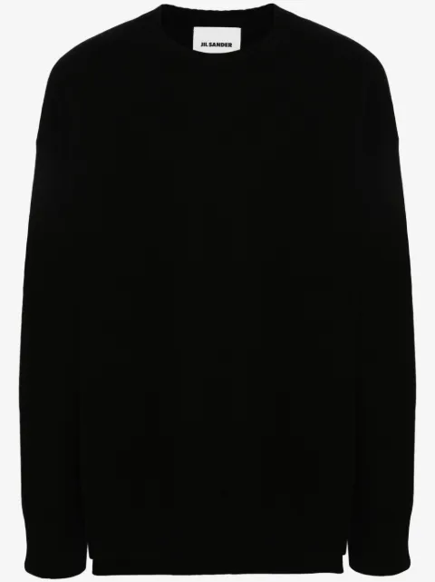 Jil Sander side-slits wool jumper