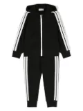 Moncler Enfant striped cotton track suit - Black