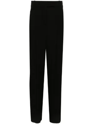 Giorgio Armani Pleated high waisted Trousers Farfetch