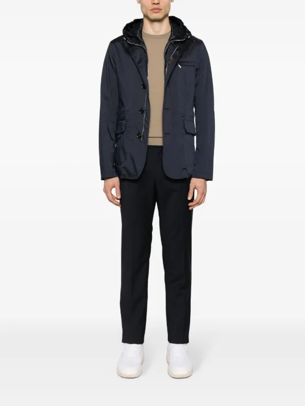 【送料&関税込】Moorer Technical Fabric Hooded Jacket Moorer Technical Fabric Hooded Jacket 42 IT | eBay