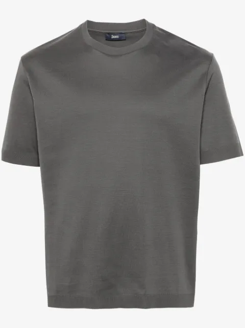 Herno piqué-weave T-shirt