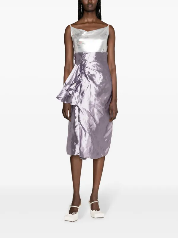 【送料&関税込】Maison Margiela Draped Detailed Midi Skirt Maison Margiela Draped Detail Jersey Midi Skirt (Skirts