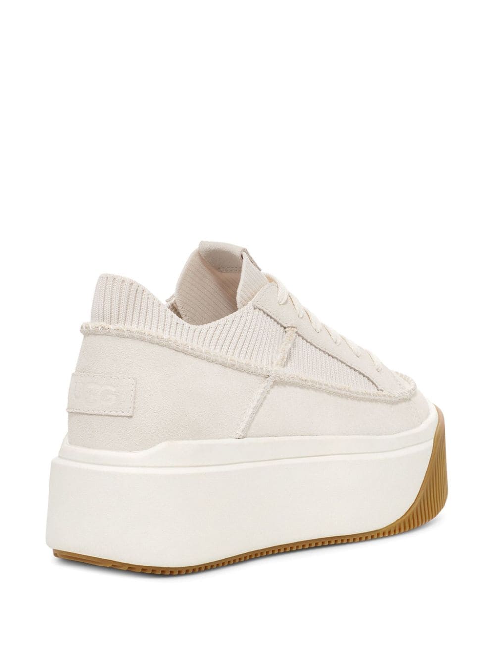 Shop Ugg Ez-duzzit Platform Sneakers In White