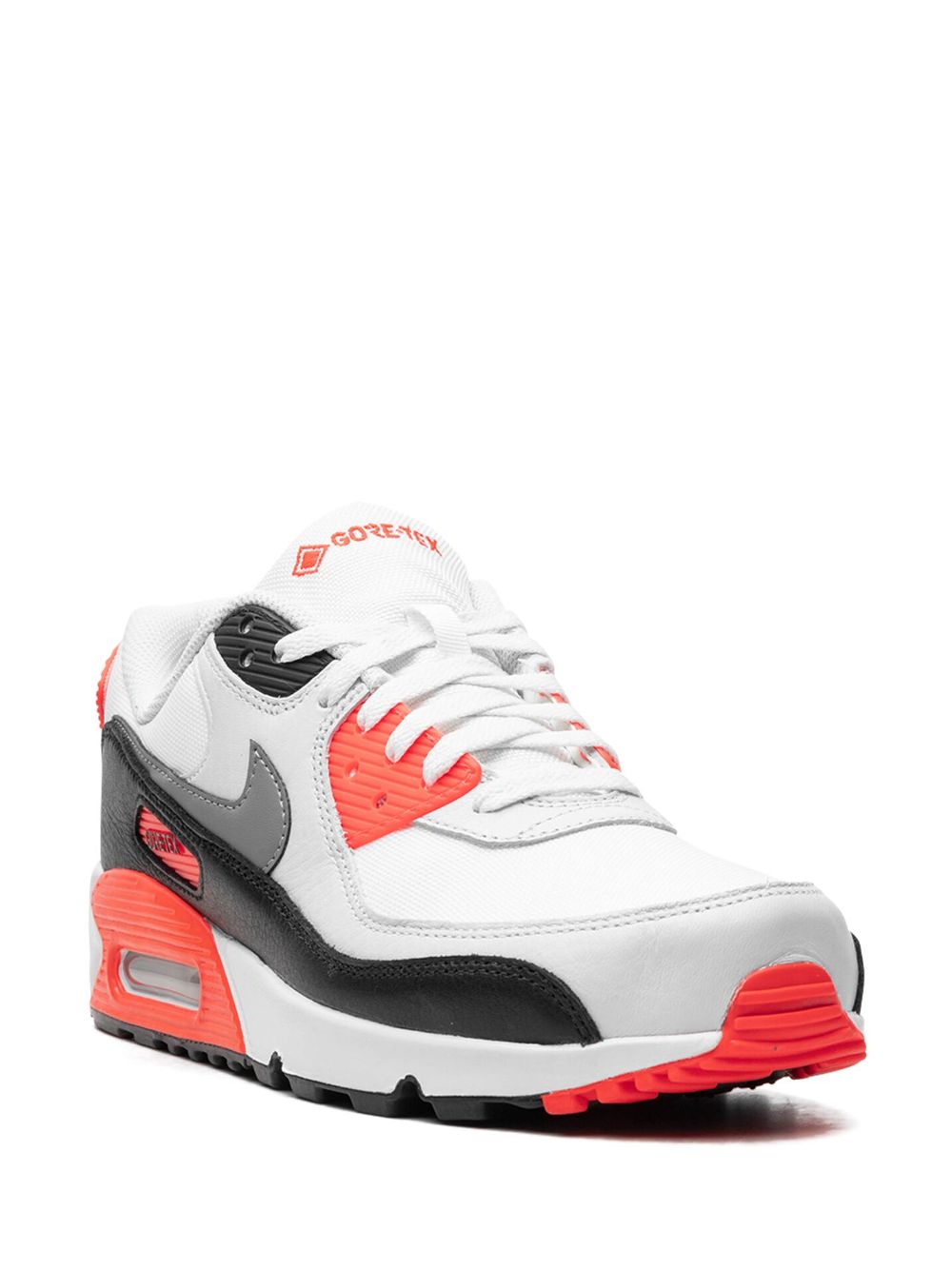 Shop Nike Air Max 90 Infrared "infraed Gortex" Sneakers In Red