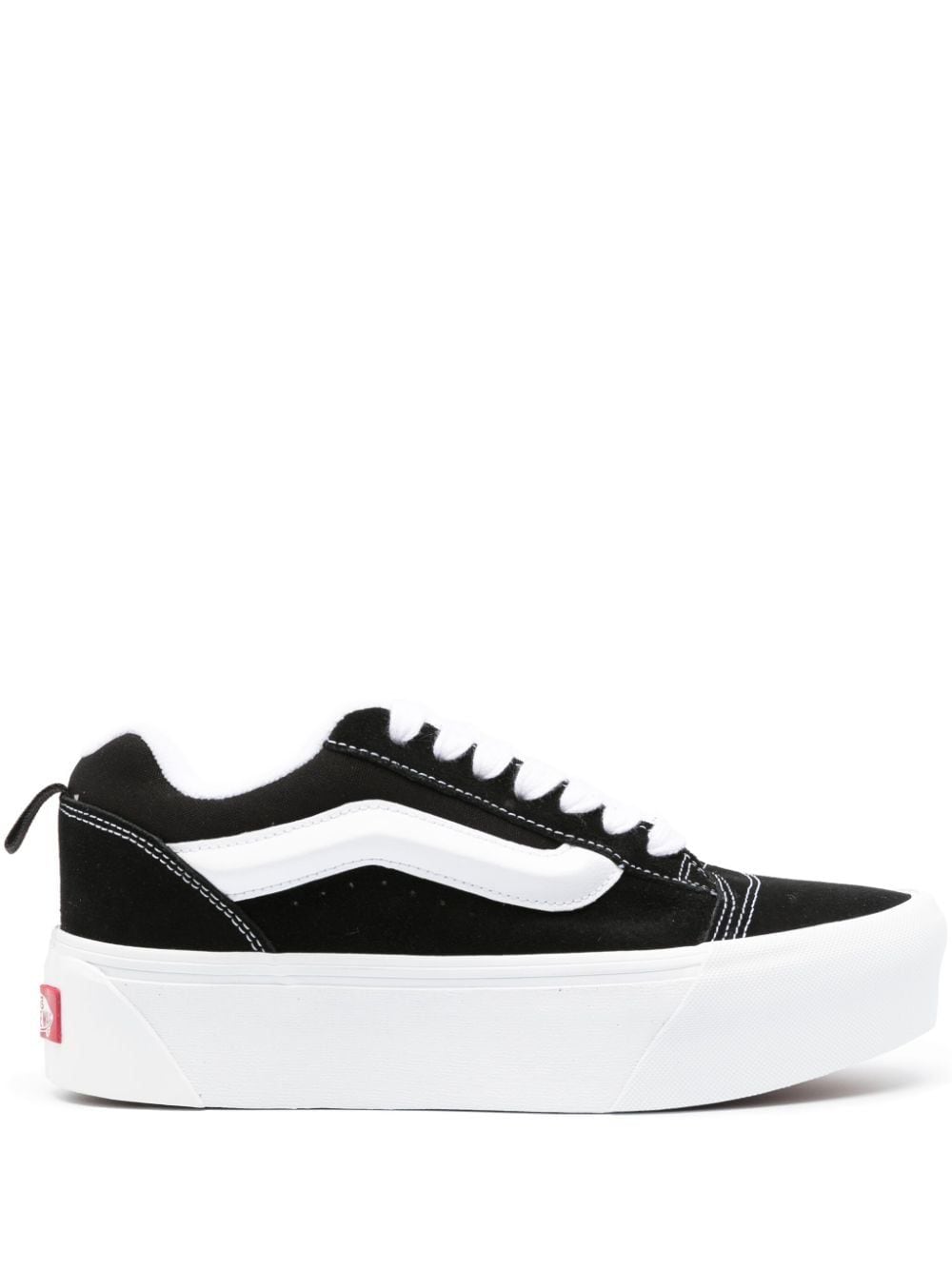 Shop Vans Fu Knu Stack "black White"