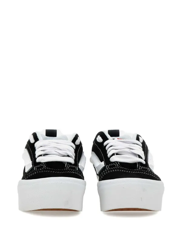 Vans スエード ブラック ホワイト スニーカー Vans ブラック/ホワイト スニーカー - メルカリ