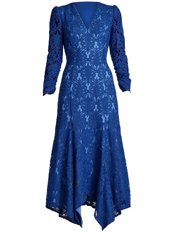 Tadashi shoji store blue nights dress