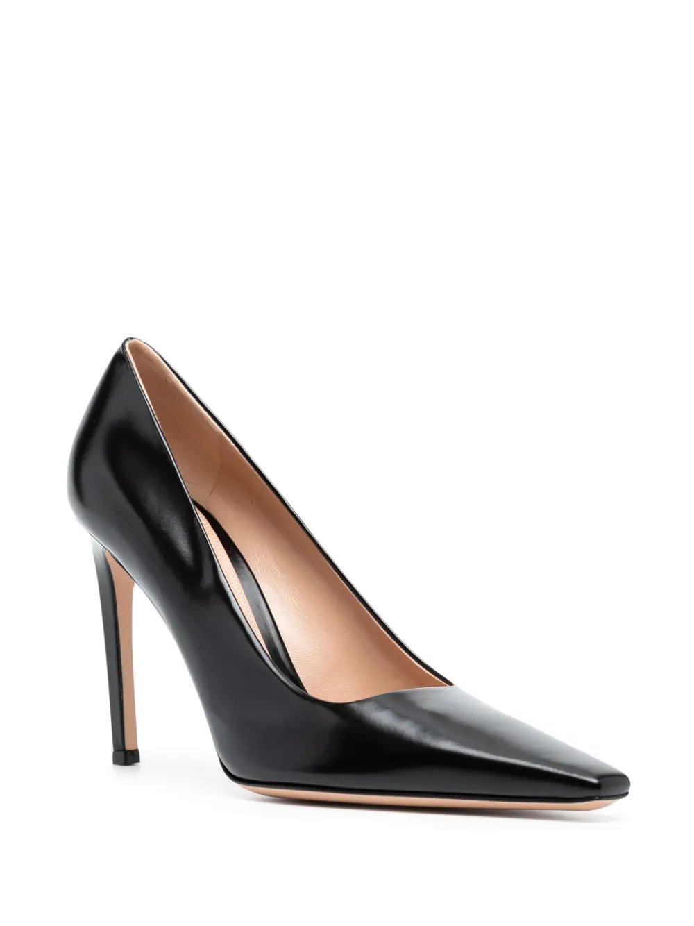 Gianvito Rossi Tokio 95mm leren pumps - Zwart