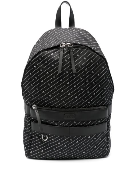 A.P.C. logo-print backpack Men