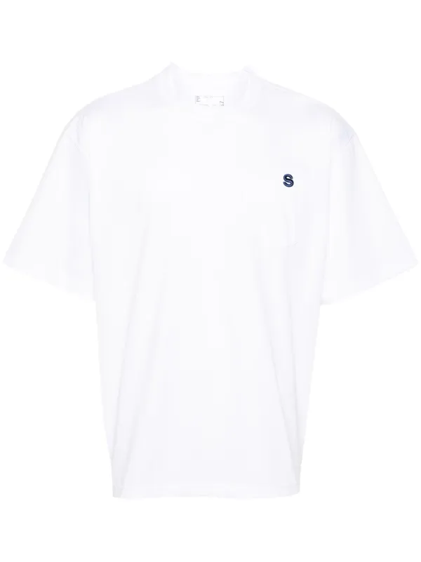 【sacai】Embroidered Chest Pocket Cotton T-Shirt 22658457_52874703_600.jpg