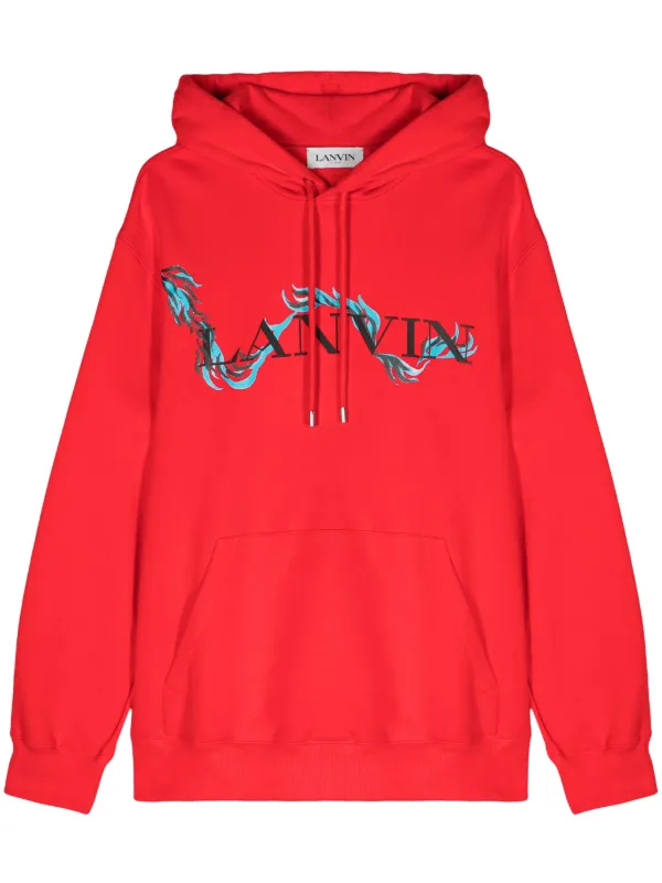 Lanvin Dragon パーカー | レッド | FARFETCH JP