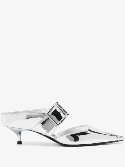 Alexander McQueen mules Punk con tacón de 40mm