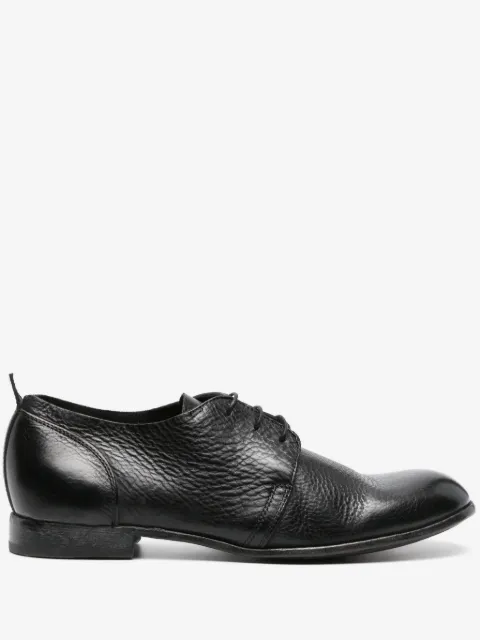 Moma chaussures oxford en cuir à fini grainé