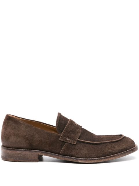 Moma suede penny loafers