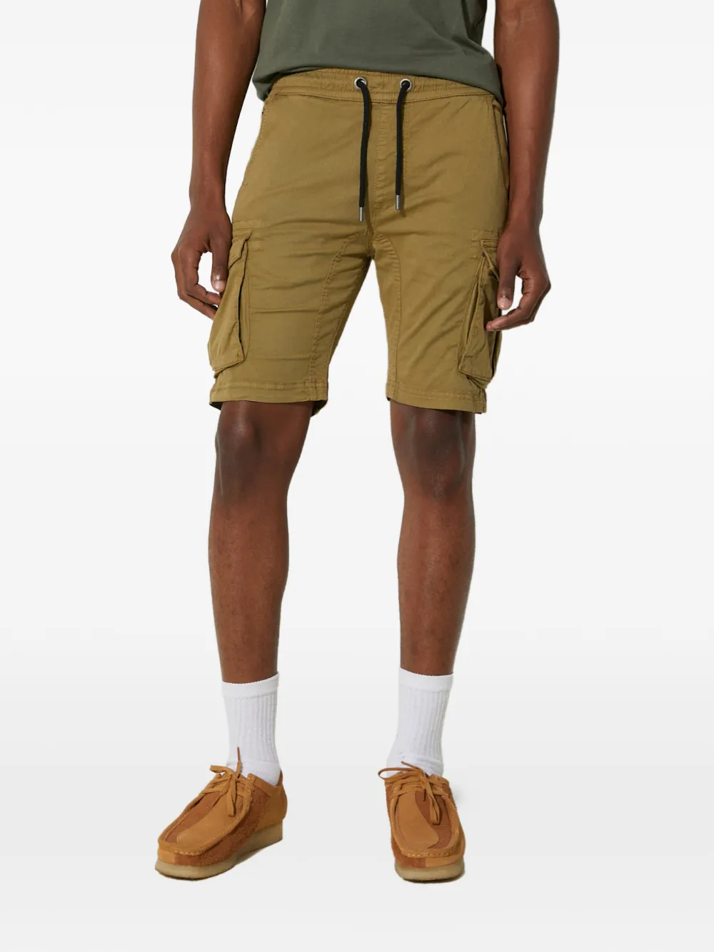 Alpha Industries drawstring shorts – Brown Alpha Industries drawstring shorts – Brown