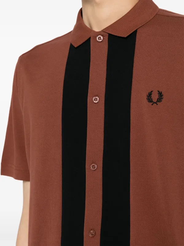 Fred perry hotsell panelled pique polo