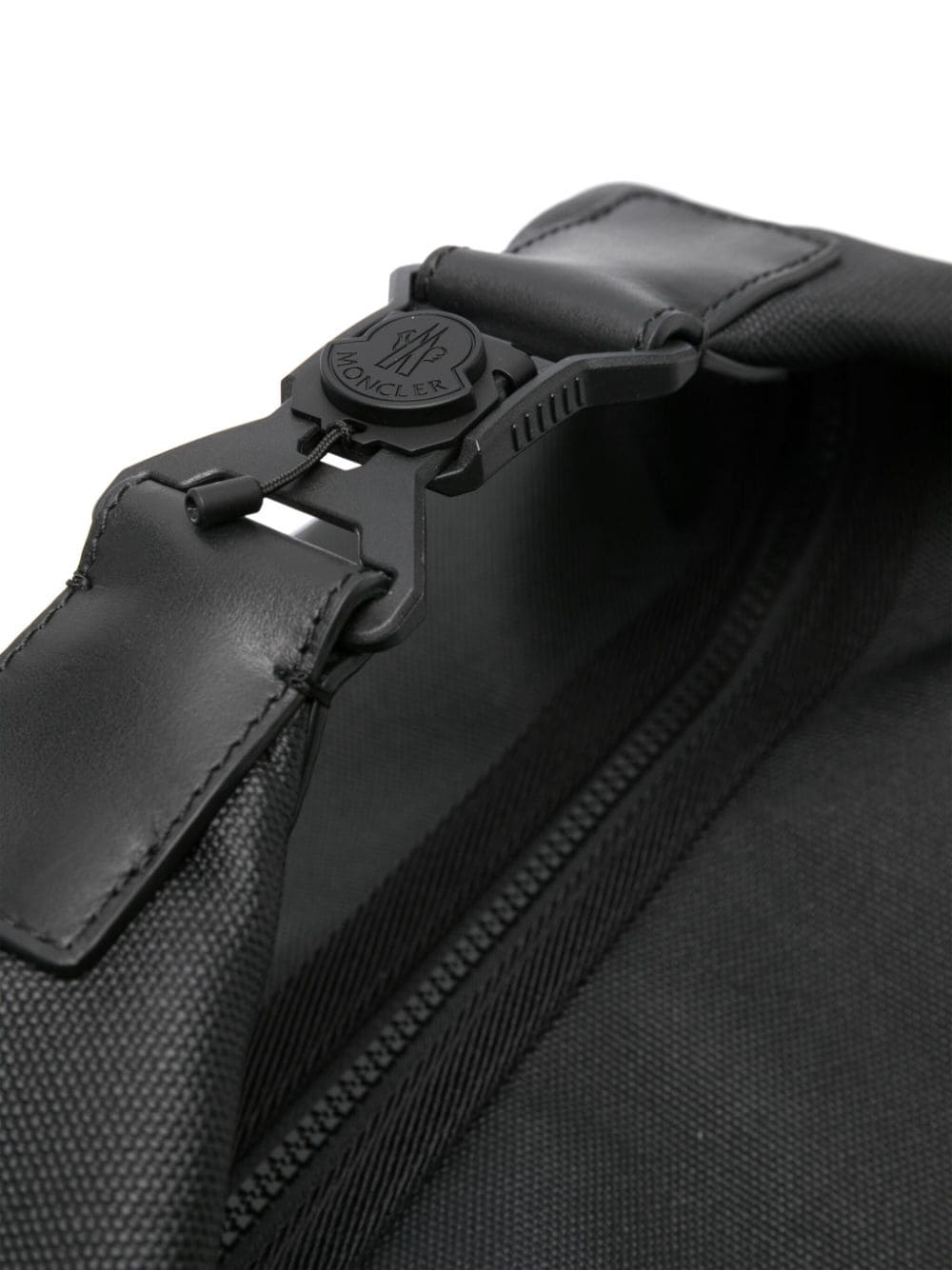 Shop Moncler Nakoa Logo-patch Tote Bag In Black