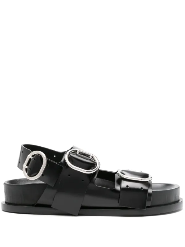 直営店買付 JIL SANDER ジルサンダー メンズ レザー サンダル