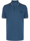 Fred Perry Laurel Wreath-embroidered polo shirt - Blue