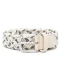 Anderson's stretch-design braided belt - Grey