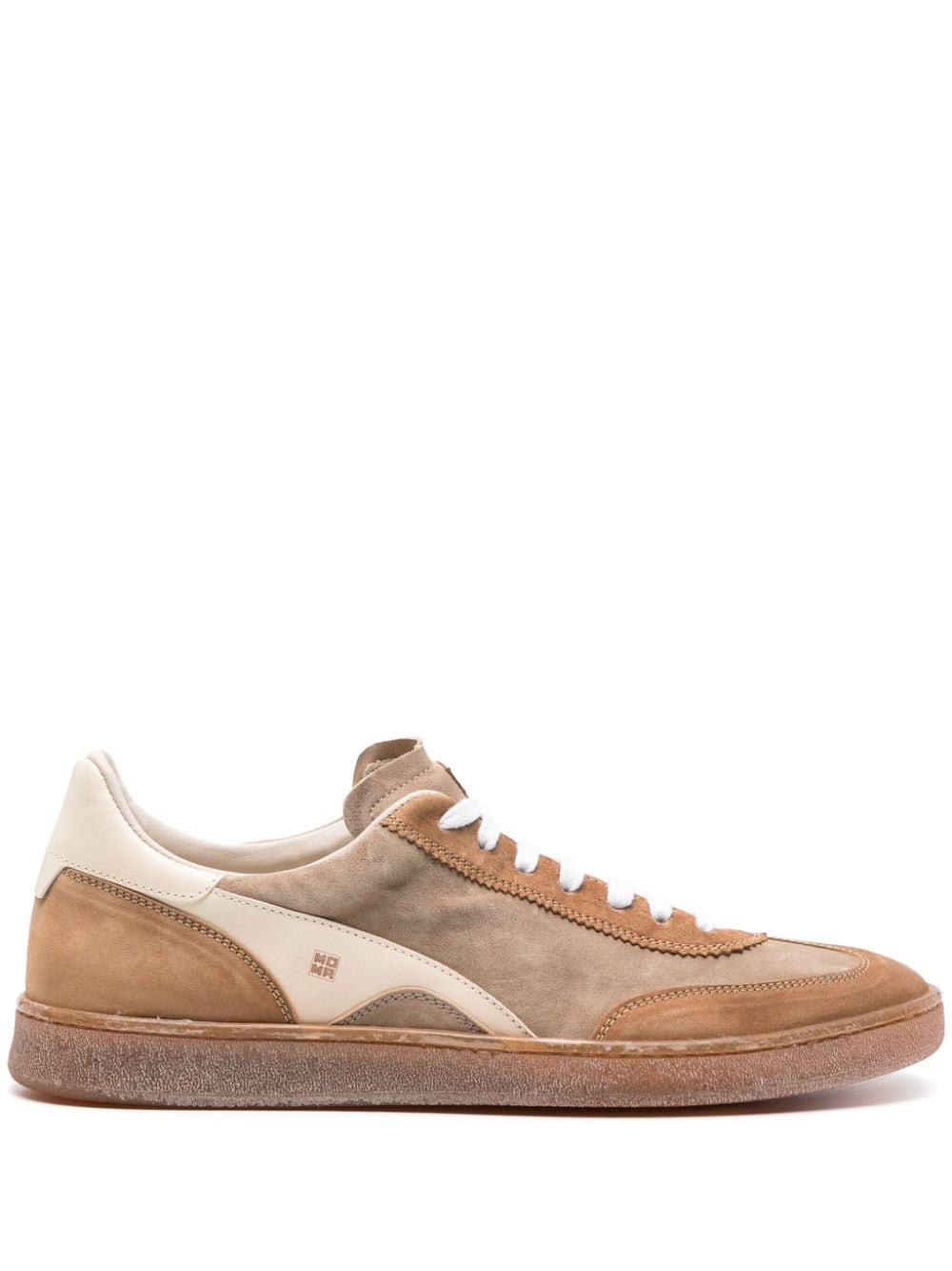 Moma Panelled Suede Sneakers In Neutrals