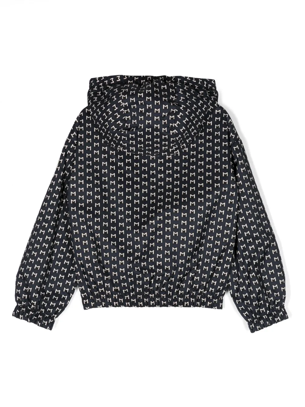 Moncler Enfant Jack met monogramprint - Blauw