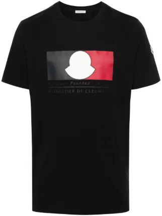 Moncler ロゴ Tシャツ | ブルー | FARFETCH JP