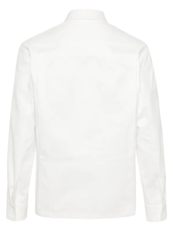 Jil Sander コットン オーバーシャツ | ホワイト | FARFETCH JP