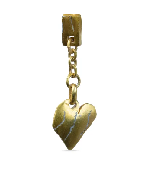 Parts of Four Jazz's Solid Heart single earring