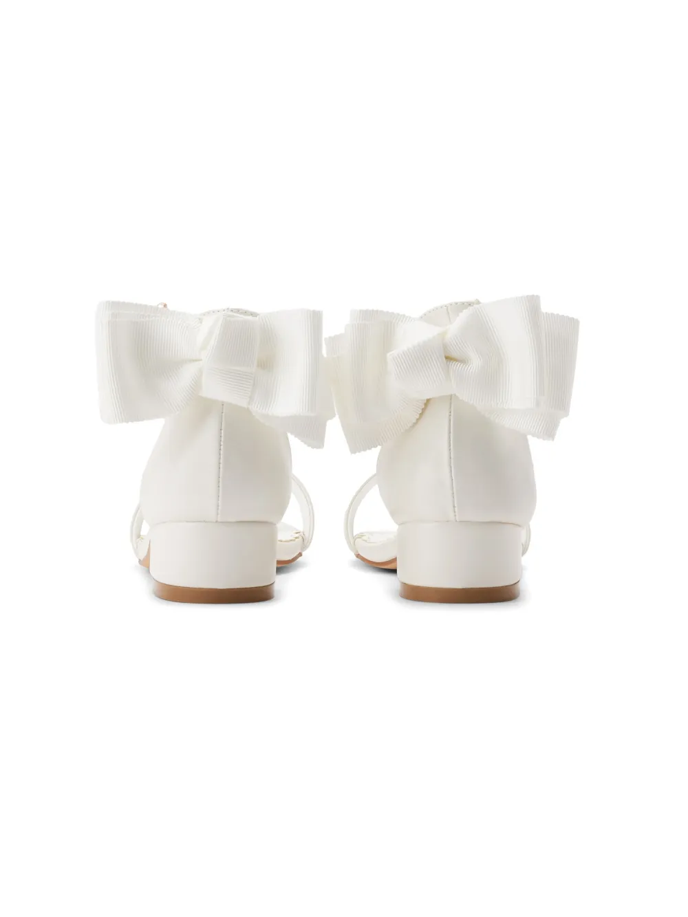 Angel's Face Sandalen met kristallen gesp Wit