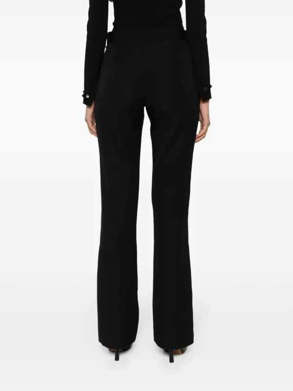 【BALMAIN】ウールツイル フレア パンツ Balmain ツイル フレアパンツ | ブラック | FARFETCH JP