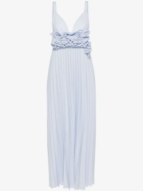 P.A.R.O.S.H. vestido de fiesta con apliques florales