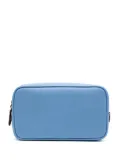 Smythson double-zip washbag - Blue
