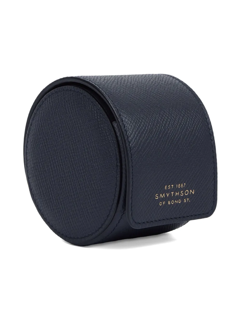 Smythson single watch roll box (7cm x 8cm x 8cm) | Watch Boxes | Image 2
