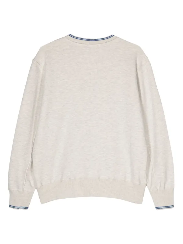 ★AUTRY★ロゴ プリンティング スウェット シャツ Autry ロゴ スウェットシャツ | ニュートラル | FARFETCH JP