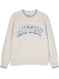 Autry logo-print sweatshirt - Neutrals