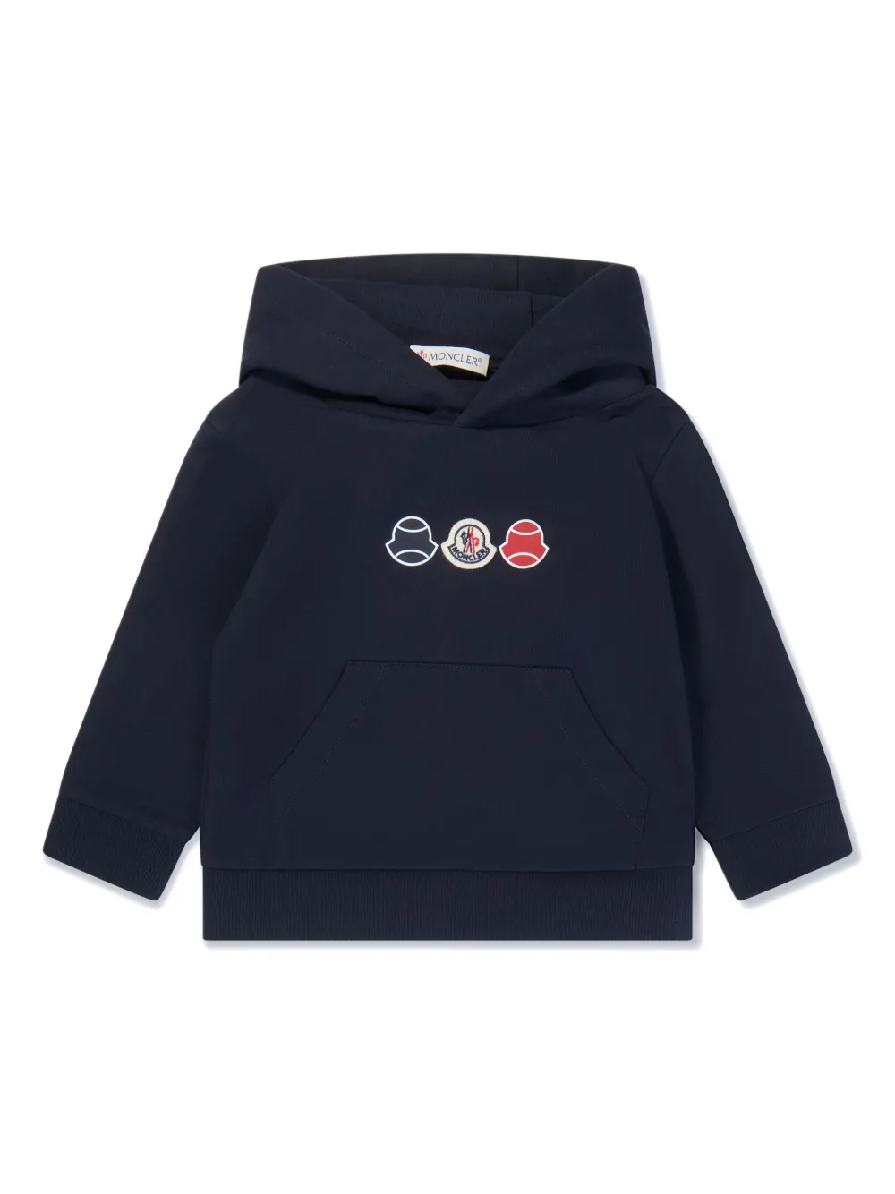 Moncler Enfant Trainingspak met logoprint Blauw