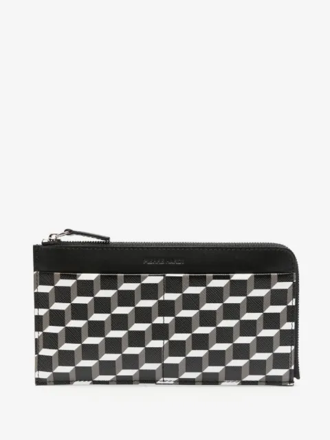 Pierre Hardy cartera con estampado Palatine Cube Perspective
