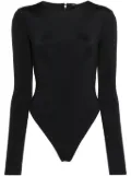 ENTIRE STUDIOS long-sleeved bodysuit - Black