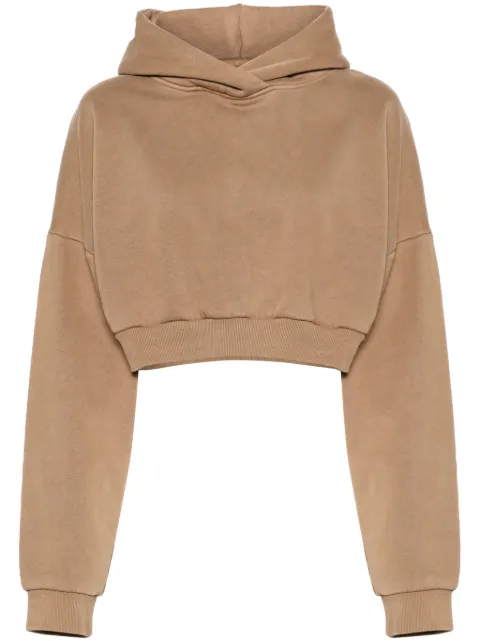 ENTIRE STUDIOS organic-cotton cropped hoodie