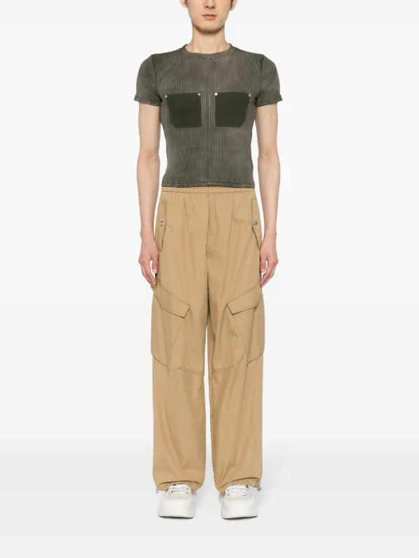 Dion Lee リブニット Tシャツ | グリーン | FARFETCH JP